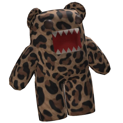 (Waist) Leopard Bear Monster Doll