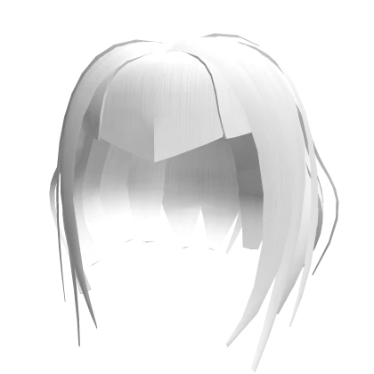 V-ampire bangs bob in white