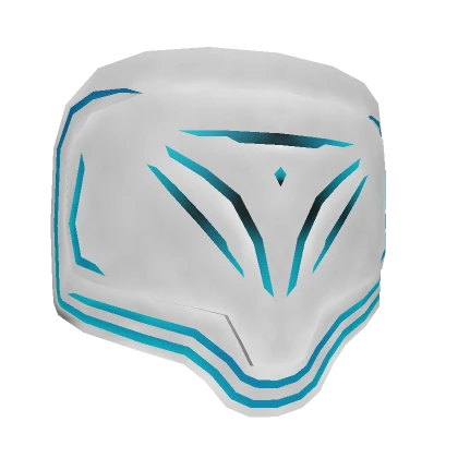 Blue White Cyber Mask