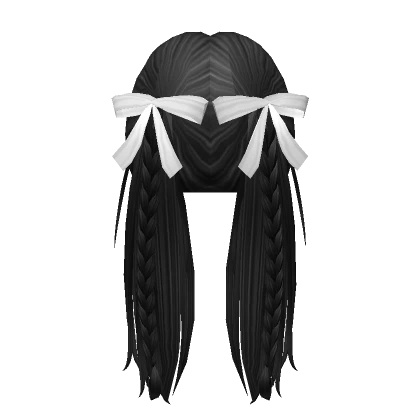 Double Braids w/Bows