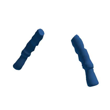 Blue Noob Arm Warmers