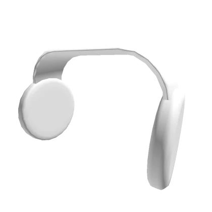 Bighead White Headphones for Big People