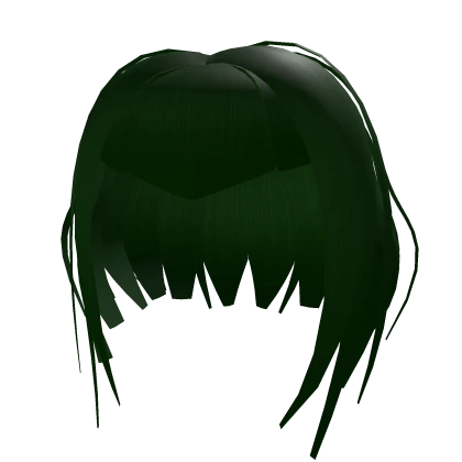 V-ampire bangs bob in green