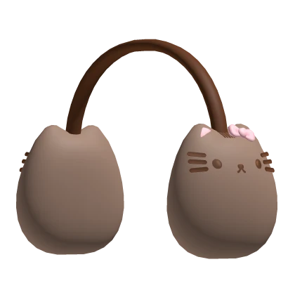 ♡ kawaii plushie kitty earmuffs