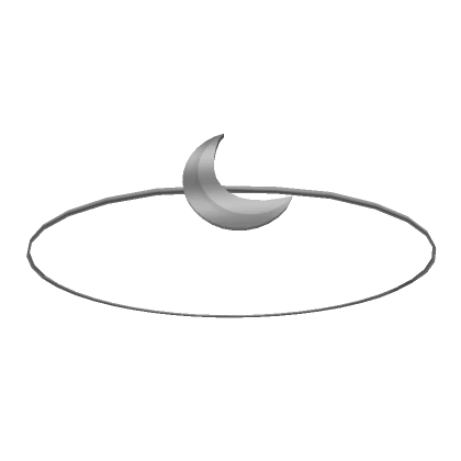 Silver Moon Jewel Headband