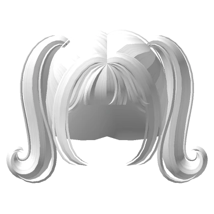 Fairy Swirly Pigtails White