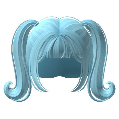 Fairy Swirly Pigtails Blue