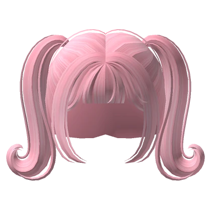 Fairy Swirly Pigtails Pink