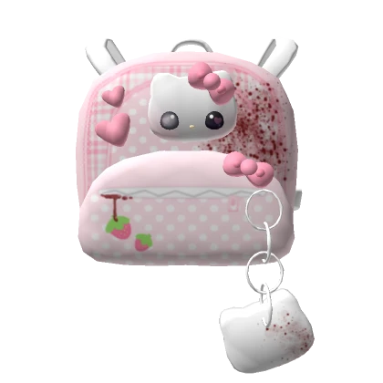 ♪ cutecore creepycute kawaii kitty backpack