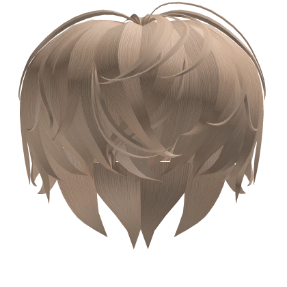 Messy Short Hair in Blonde