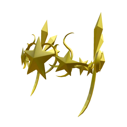 Gold Star Cyber Sigil Helm