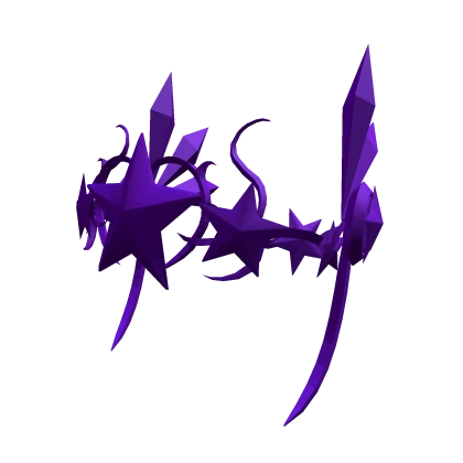 Purple Star Cyber Sigil Helm