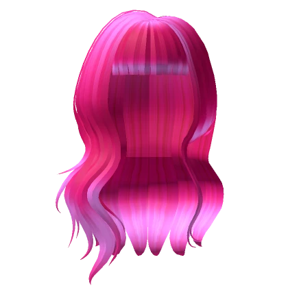 Pink Long Luscious Beach Waves