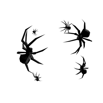 Spider On Face 🎃 (Black)