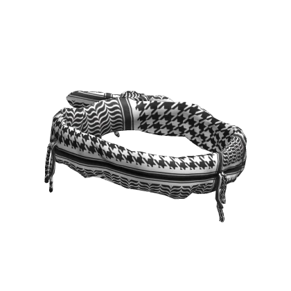 Houndstooth Headscarf