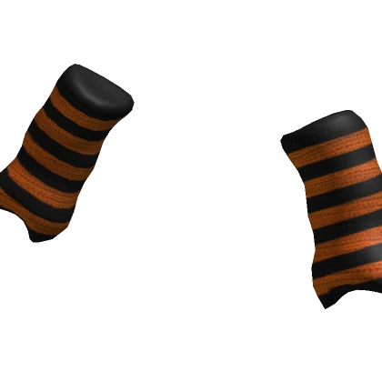  Striped Arm Warmers Halloween