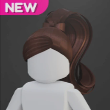 Classic Doll Ponytail Hair Brown