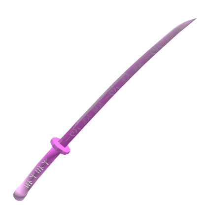Pink Katana Glitch Gradient