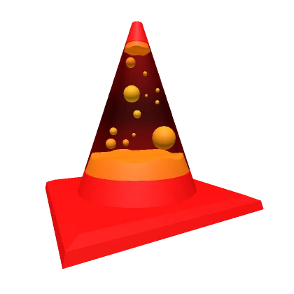 Magma Lava Lamp Traffic Cone