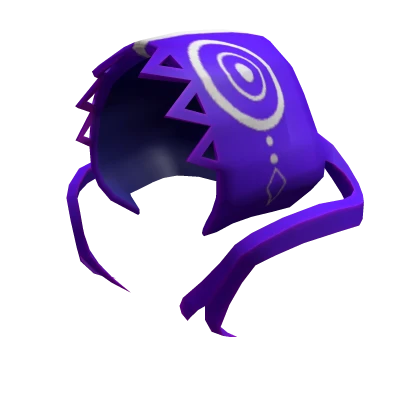 Purple Chameleon Hood