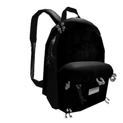 [3.0] Black Pierced Backpack