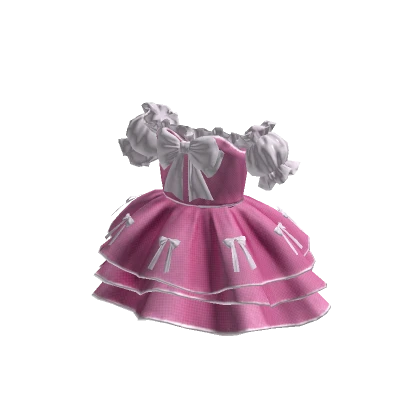 Ribbon Rendezvous Dress : Pink