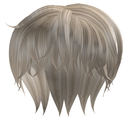 Messy Blonde Hair