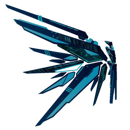 [1.0] Cyber Wings (Cyan)