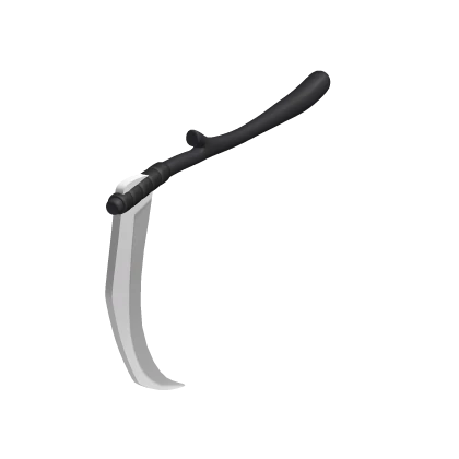 Halloween Scythe - Grim White