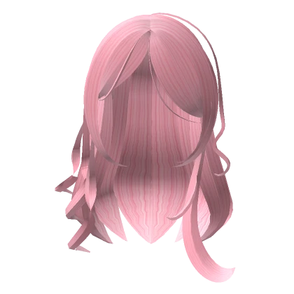 Wavy Hair in Pink