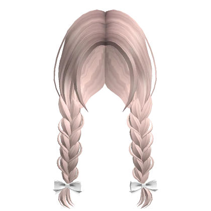 Cottage Girl Braids in Ash Blonde