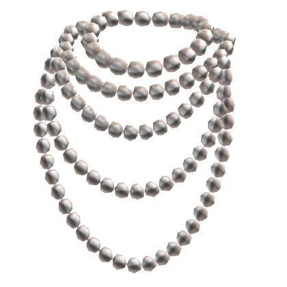 Elegant Hanging Pearl Necklace