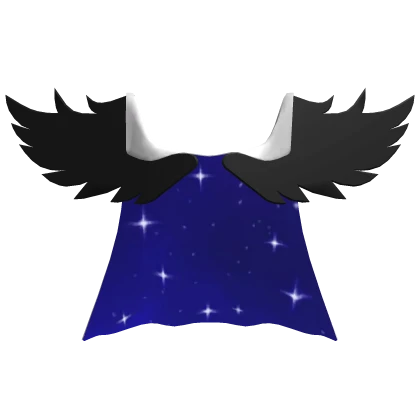 Raven Starry Cape