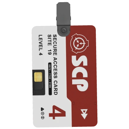 SCP Access KeyCard - Level 4