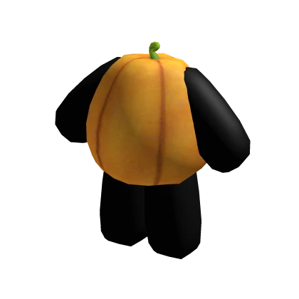 (Tiny) Pumpkin Avatar - Orange Black