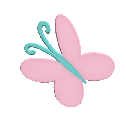 butterfly kawaii hair clip