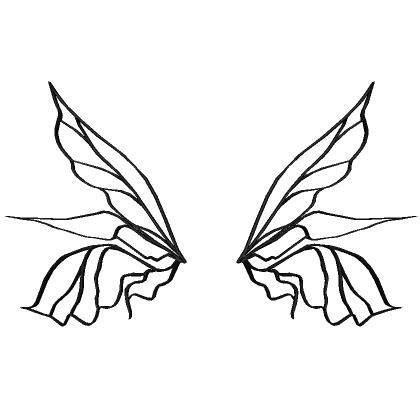 Black Fairy Wings