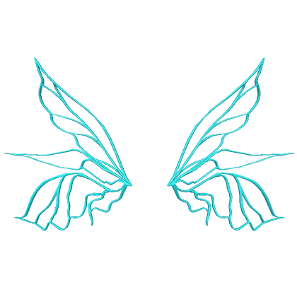 Blue Fairy Wings