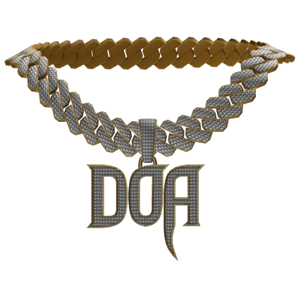 ICED OUT GOLD DOA CHAIN 