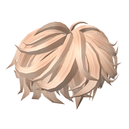Blonde Messy Hair