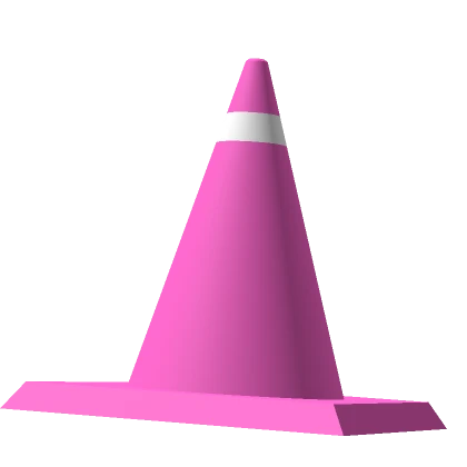 Pink Traffic Cone