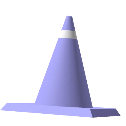 Light Purple Traffic Cone