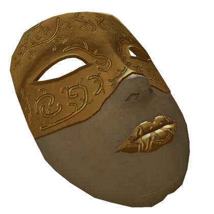 Shimmering Gold Mask