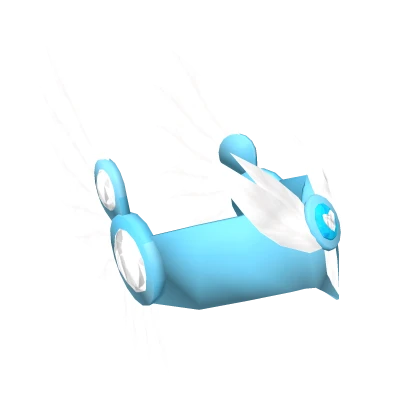 Glowing Helm of Cupid (Pastel Blue)
