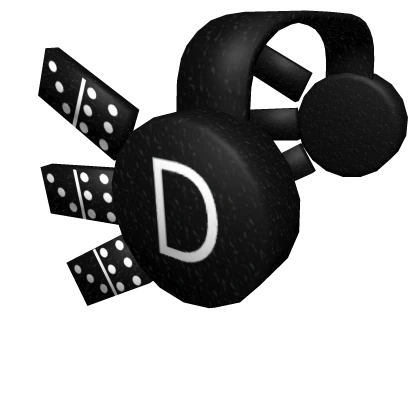 Black Dominos Headphones