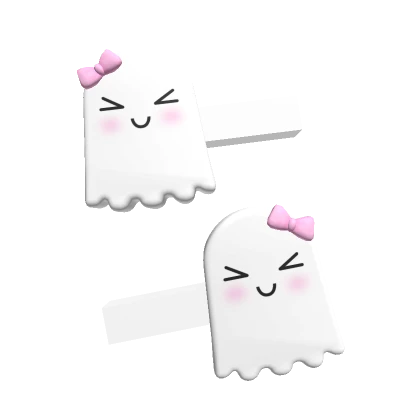 Cute Spooky Ghost Hair Clip