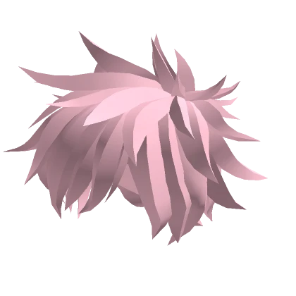 Pink Messy Spikey Hair