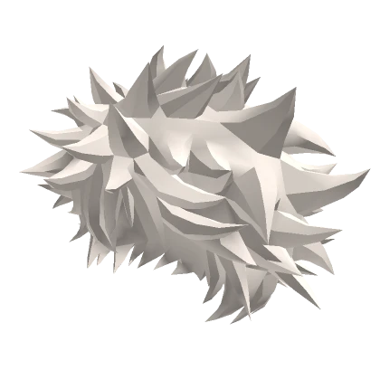 Super Spikey Hair (white)