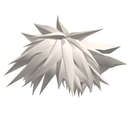 Super Spikey Anime Hair (white)