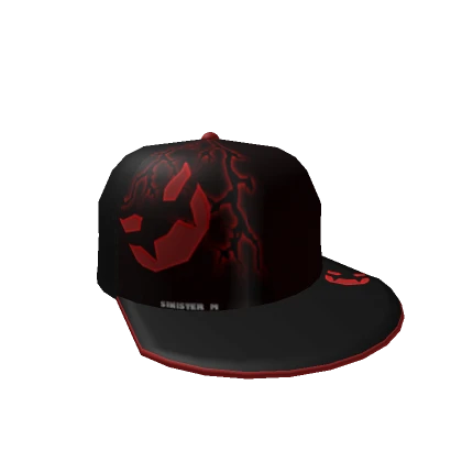 Red Sinister Cap (Front)